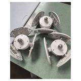 3 ct LED Deformable Garage Light Components