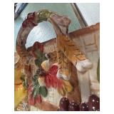 Autumn Harvest Ceramic Wall Platter