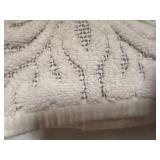 Decorative Hand Towel Set with Lace Pattern