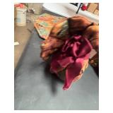 Vintage Autumn Harvest Cornucopia Decoration