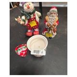 Vintage Christmas Figurine Set