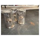Small silver cup and set of mini goblets