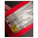 Snowman Glass Cocktail Stirrers Set