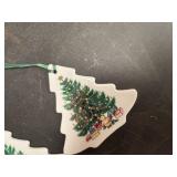 Vintage Nikko Christmas Tree Ornaments Set