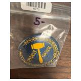 Vintage Student Council Member Pin
