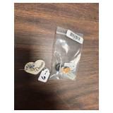 Vintage Disney Collector Pin Set and croc charm