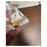 Vintage Disney Collector Pin Set and croc charm