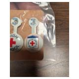 Vintage Red Cross High School Pins