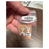 Vintage Red Cross High School Pins