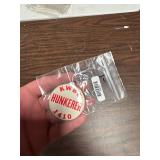 Vintage KWB Hunkerer 1410 Industrial Button Badge