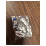 Blue Master Key flash light and lift master razor blade