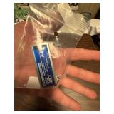 Blue Master Key flash light and lift master razor blade