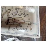 Home decor and assortment of keychains