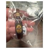 Michelob Beer Bottle Cap Keychain