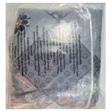 Quilts Queen Size, Navy Blue Floral Bedspreads, Lightweight Reversible Bed Coverlet for All Season, Country Quilts Bedding Set with 2 Pillow Shams