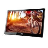 AOC 16-Inch Ultra Slim 1366x768 Res 200 cd/m2 Brightness USB 3.0-Powered Portable LED Monitor