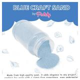5 Pound Decorative Bulk Craft Sand - Blue Sand. Ideal for Weddings, Classroom Activities, Creative Crafts, and Decorative Projects. Fine, Sand Bulk for Your Crafting Needs! - Retail: $22