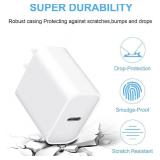 iPhone 17 Charger Block, USB C Charger Block 20W Type C Wall Charger for iPhone 17/17 Air/17 Pro/17 Pro Max, 16 15 14 13 12 11, iPad, Google, Samsung. 2 Pack - Retail: $9