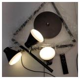 36W LED Tree Floor Lamp, Dimmable Tall Standing Lamp with Remote & Touch Control, 4 Color Temperatures Bright Floor Lamp, 3 Rotatable Light Modern Floor Lamps for Living Room Bedroom Office - Retail: 