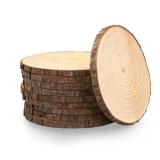 Set of 10 Wood Slices for centerpieces! Wedding and Baby Shower centerpieces (Set of 10 Medium (9-11)). ONE IS CRACKED. - Retail: $45"