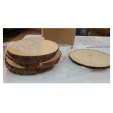 Set of 10 Wood Slices for centerpieces! Wedding and Baby Shower centerpieces (Set of 10 Medium (9-11)). ONE IS CRACKED. - Retail: $45"