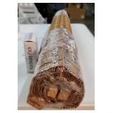 Bamboo Roman Shades - Customer Favorite Light Filtering Blinds for Windows, Premium Quality, Ideal for Home, Squirrel Brown, 28 W X 64" H - Retail: $42"
