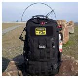 Lor of 2 Warning I Have No Idea What I am Doing Patch, Funny Hook & Loop Embroidered Tactical Applique Patch, 1PC Embroidered Patches for Clothes, Backpacks,Tactical Vest, Air Soft, Jackets (Y2)