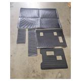Complete Set of Custom Vehicle Floor Mats. Unknown Fit