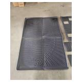 Complete Set of Custom Vehicle Floor Mats. Unknown Fit