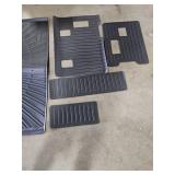 Complete Set of Custom Vehicle Floor Mats. Unknown Fit