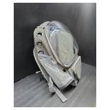Cat Backpack Carrier, Bubble Expandable Cat Carrier for Cats or Small Dogs up to 15lbs, Airline-Approved, Large Space & Breathable Pet Backpack for Traveling, Hiking. Appears pre-owned