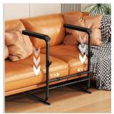 Couch Stand Assist with Wide Handle for Elderly, Height & Width Adjustable Chair Lift Assistance for Seniors, Pregnancy, Disabled, Soft Grip Mobility Aid,450 lbs Capacity (Black)