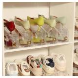 12 Pack Shoe Slots Organizer, Shoe Stackers Organizer for Closet Adjustable Shoe Holder