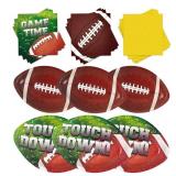 168Pcs Football Party Supplies Tableware Set, Football Party Set Includes Dinner Plates, Dessert Plates, Napkins, Super Game Bowl Party Decoration Football Theme Party Decorations Birthday Party