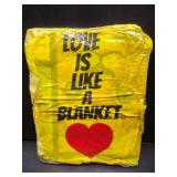 Just a Girl Who Loves Lions Plush Lightweight Flannel Throw Blanket 40 in. x 50 in. "