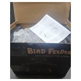 Goodeco Clear Window Bird Feeder - Outdoor Window Feeder with Strong Self-Adhesive Hooks, Bird Bath or Water Bowl for Outside Watchings - with a Brush, Easy to Clean, Ideal Gifts for Mom Parents