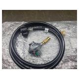 MOASKER Upgraded Grill Regulator Replacement Parts with 5 FT Propane Adapter Hose Kits for Blackstone 17" & 22" Tabletop Griddles Blackstone Regulator and Propane Hose Kits 1lb to 20lb Converter"