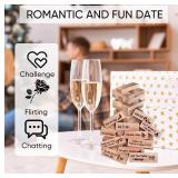 Lust Tower Game for Couples - Super Naughty Block Stacking Challenge, Date Night Game for Valentine