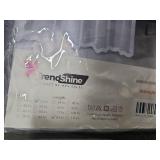 TrendShine Embroidered Sheer Curtain Panel - Retail: $15