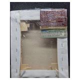 MASTERPIECE Z2VS-1215 Vincent Pro 7/8" Deep Sausalito Heavy Weight and Texture 14 oz Cotton Stretched Canvas 12" x 15" White 2 Pack"