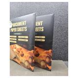 Zonyee Pre-Cut Parchment Paper Sheets Pack of 2