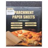 Zonyee Pre-Cut Parchment Paper Sheets Pack of 2