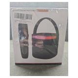 Portable Bluetooth Karaoke Speaker with LED Lights - Retail: $25