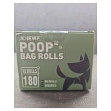 JCIIEWF Pet Waste Bag Rolls - 180 Count
