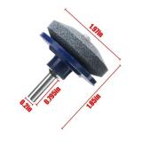 4 PCS Lawn Mower Blade Sharpener Universal Multi-Sharp Rotary Lawnmower Sharpen for Power Drill Hand Drill and Lawn Mower Blade Balancer