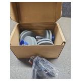 4 PCS Lawn Mower Blade Sharpener Universal Multi-Sharp Rotary Lawnmower Sharpen for Power Drill Hand Drill and Lawn Mower Blade Balancer