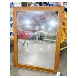Sorbaria Rectangle Rattan Mirror, 30 in. x 40 in.  - Retail: $230