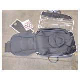 Tesla Model Y Car Seat Covers Nappa Leather Car Interior Seat Airbag Compatible Cushion Cover Full Set Custom Fit 2020 to 2024, Nappa Black, Retail: $250.00 - Retail: $249