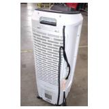 Honeywell Quiet 120v White 30.7" Indoor Portable Evaporative Cooler with Remote (TC10PEU) 2.6 Gallon  - Retail: $120"
