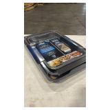 Ninja Foodi NeverStick Premium 3pc Baking Sheet Set (9â x 13â  10â x 15â  11â X 17â) Aluminum  Oven Safe - Retail: $72
